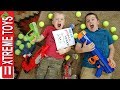 Extreme Toys Shorts: Ethan and Cole Sneak Attack Squad Nerf Bazooka Blast!