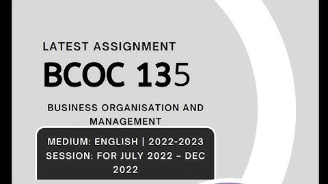 bcoc 135 ll company law ll 2022- 23 #ignousolvedassignment#ignouhandwrittenassignment