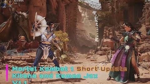 MK1 Kitana and Kameo Jax Update V1.1 Combo | MK1 Script Cronus Zen/MAX
