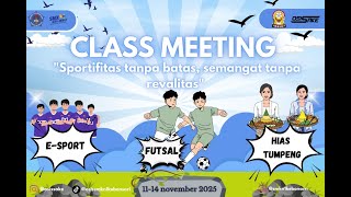  Final Futsal Classmeeting