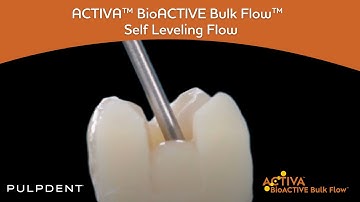 ACTIVA™ BioACTIVE-BULK FLOW™ - Self Leveling Flow
