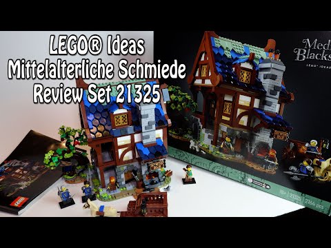 Review: LEGO Mittelalterliche Schmiede (Ideas Set 21325: Medieval Blacksmith)