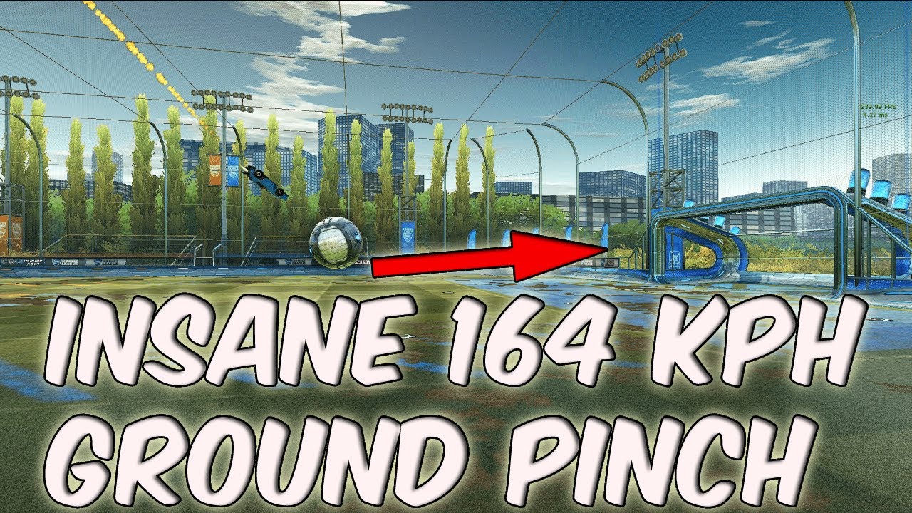 INSANE 164KPH Ground Pinch In Rocket League! 