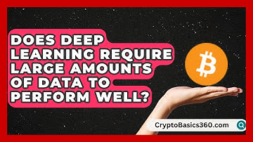 Does Deep Learning Require Large Amounts of Data to Perform Well?