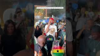 Davido Performing His Global Hit Song Aye   In Accra Ghana davido  aye ghana nigeria