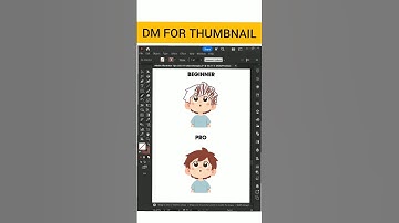 How to Create Realistic Hair in Adobe Illustrator | Fast & Easy Method