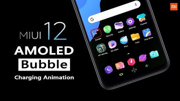Miui 12 Style New Amoled Theme For Miui 11 | 😍 New Bubble Charging Animation & Colorful Icons