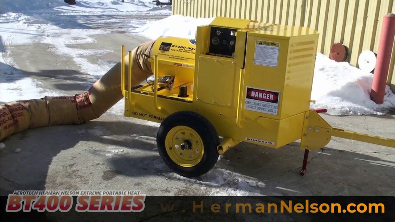 Aerotech Herman Nelson Indirect Fired Heater The BT 400NEXD diesel