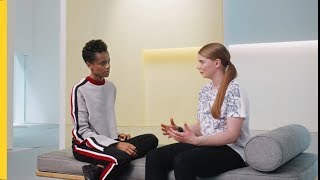Letitia Wright Meets Hannah | Shell Eco-marathon | #makethefuture