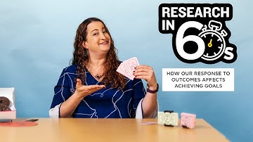 How Our Response to Outcomes Affects Achieving Goals | UCF Research in 60 Seconds
