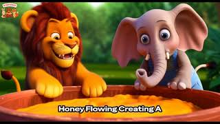Ellie & Leo’s Jungle Birthday Cake Challenge! 🎂🦁- Read Aloud Story for Kids