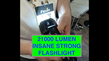 Ultimate Illumination: Fenix TK22R, HT18R & LR60R Flashlights for Every Adventure