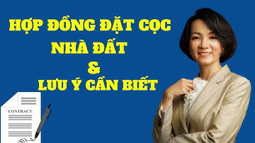 Lưu ý quan trọng trong hợp đồng đặt cọc mua bán nhà đất có thể bạn chưa biết | Đào Đầu Tư
