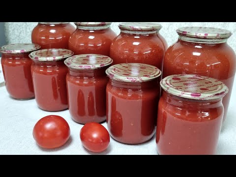 Натуральная томатная паста и сок/ Natural tomato paste and tomato juice