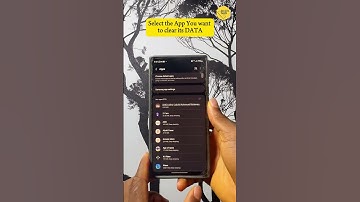Clear App Data on ANDROID | Here