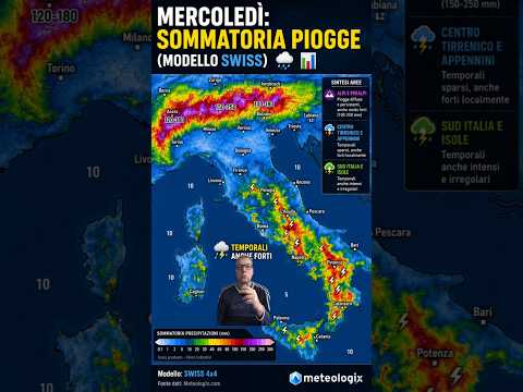 Video ?? ALLERTA TEMPORALI: Sud e Centro sotto scacco! ????