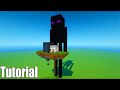 Minecraft: How To Make a Enderman Stealing a Modern House!