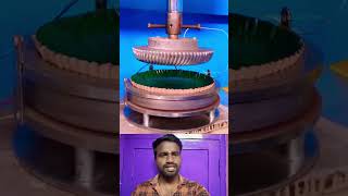 வாழை இலை பேப்பர் பிளேட் தயாரிக்கும் மெஷின் 🍽️⚙️ #platemakingmachine #innovativemachinery #shorts