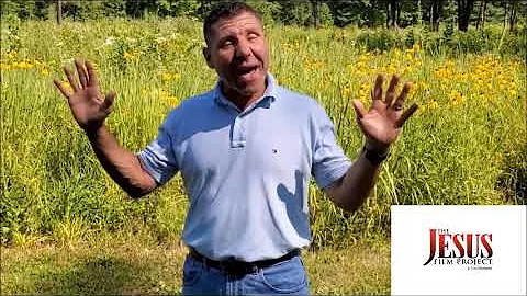 Tony Speziale with the Jesus Film Project
