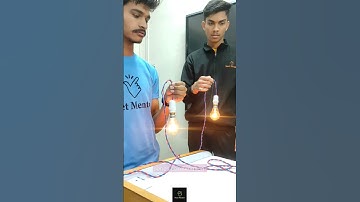 series combination of bulb | current electricity | science amazing experiments |neet 2023 | #shorts