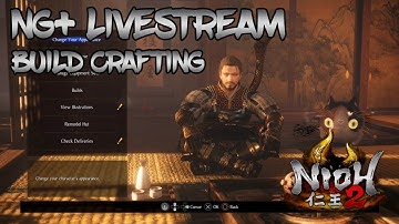 Nioh 2 - NG+ Working on a new Katana Build