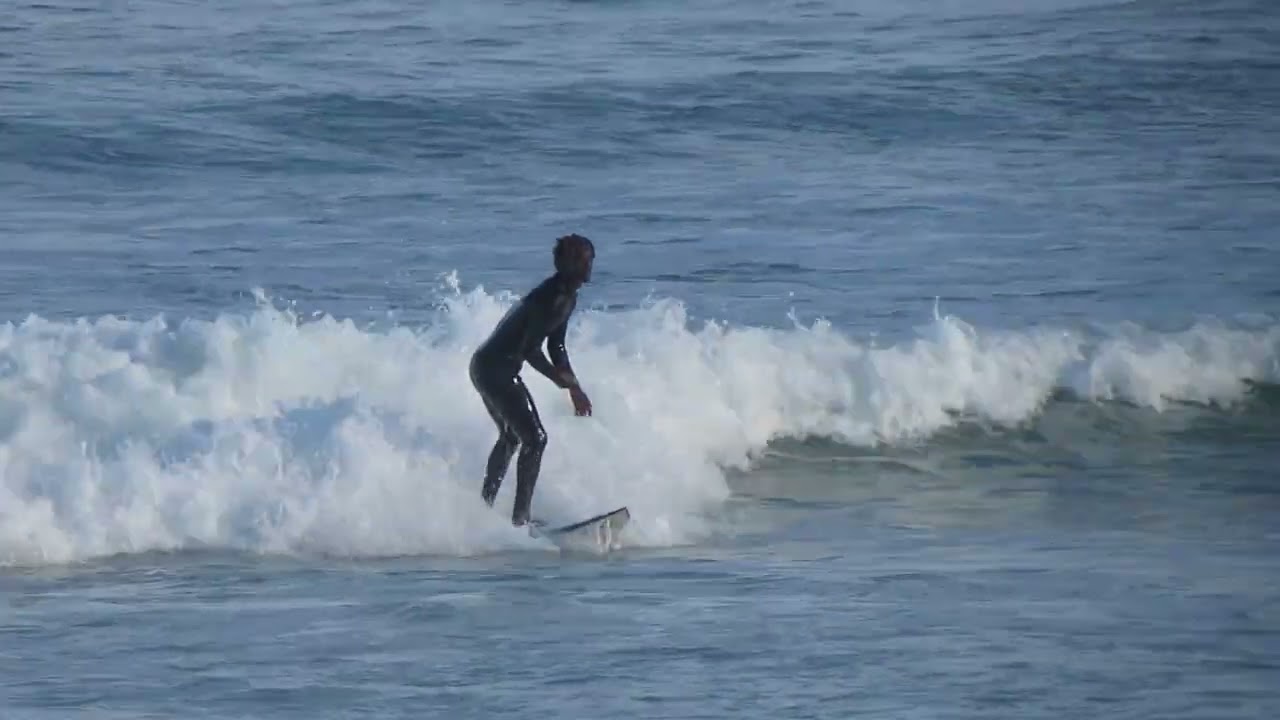locals feeling the rush of the waves