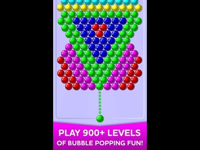 Bubble Shooter Rainbow 🌈 Level 46 - 55  Shoot and Pop Puzzle Game  @GamePointPK 