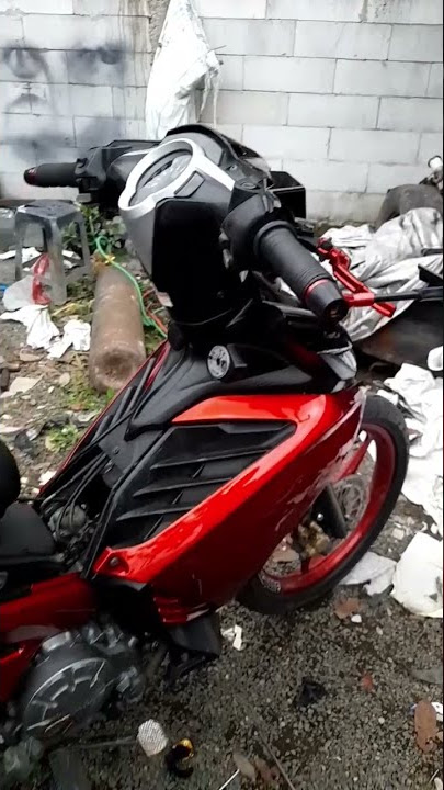 #catmotor repaint yamaha jupiter mx135 merah candy tone