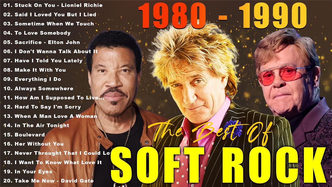 Phil Collins, Eric Clapton, Elton John, Lionel Richie, Bee Gees - Soft Rock Full Album 70s, 80s, 90s
