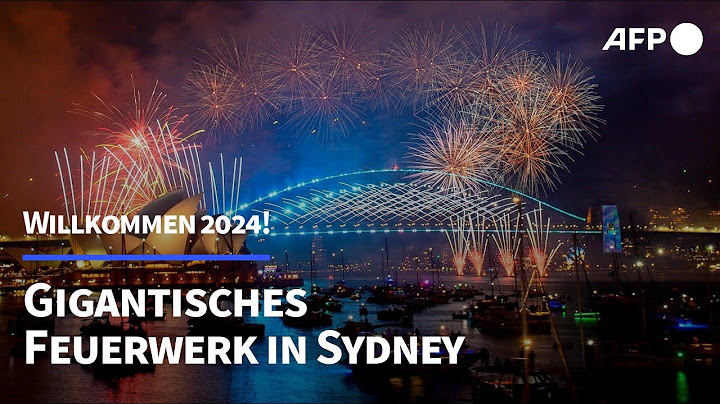 Gigantisches Silvesterfeuerwerk in Sydney | AFP