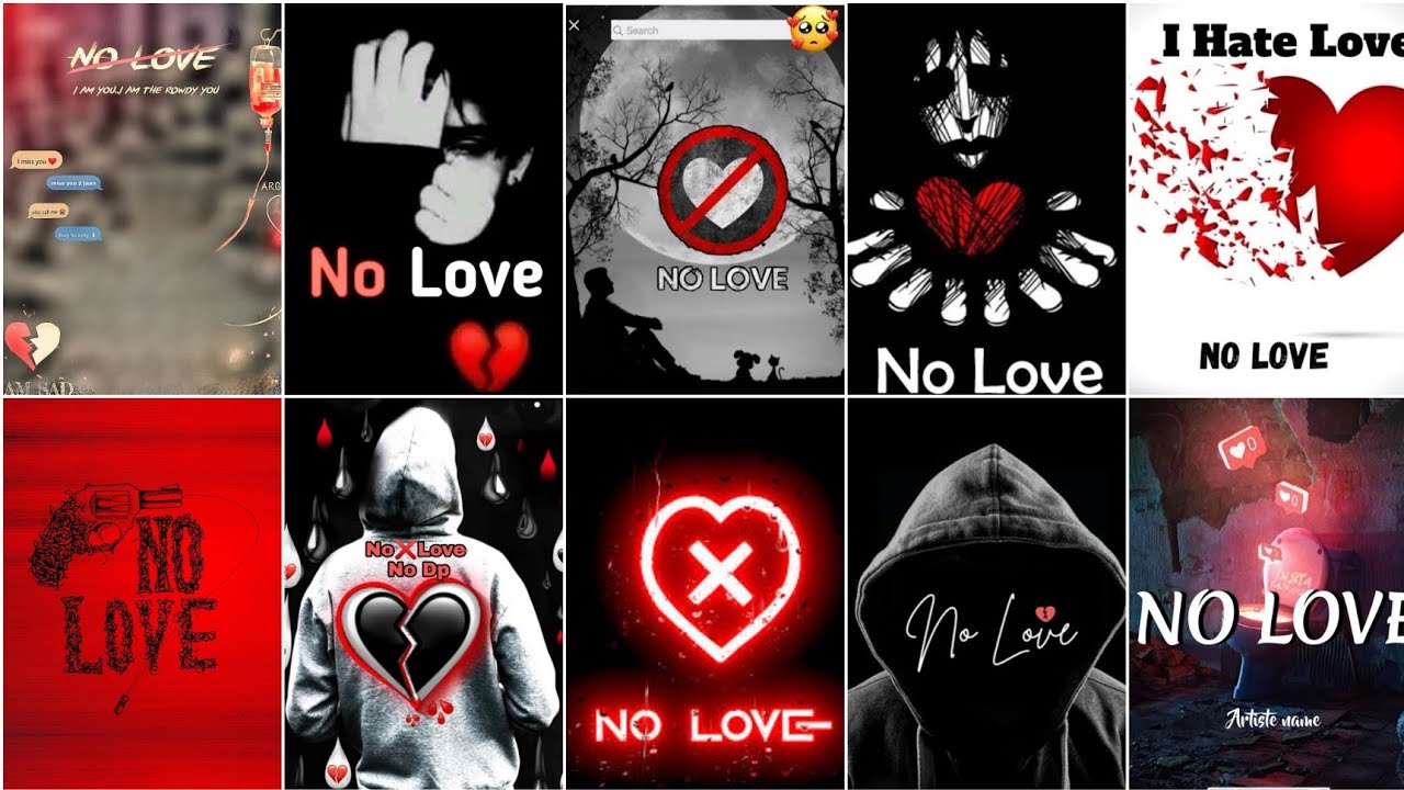 😘No Love Dp Photo | No Love WhatsApp Dp Images | No Love  dp/Dpz/pics/images/Photo/Picture, image size:1280x720