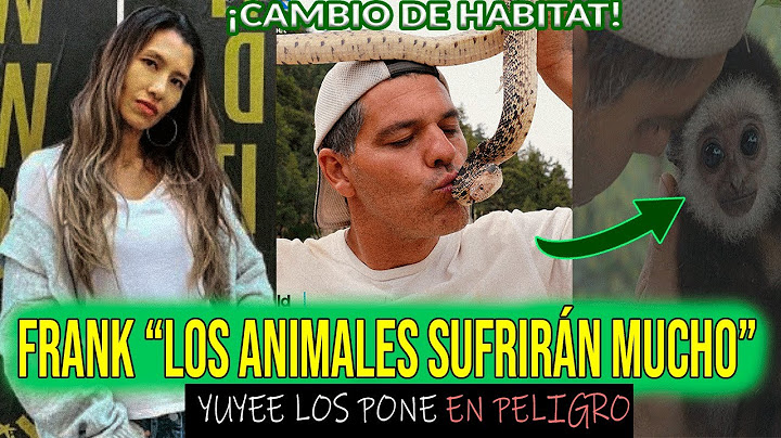 "LOS ANIMALES VAN A SUFRIR MUCHO POR TU CULPA" FRANK CUESTA QUIEBRA POR SANTUARIO CON YUYEE