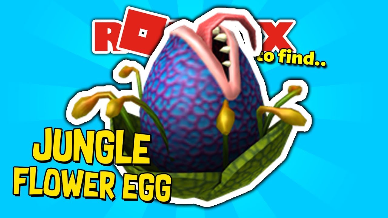 How To Find The Jungle Flower Egg In Roblox Egg Hunt 2018 In 30 Seconds Youtube - flower egg roblox