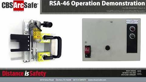 CBS ArcSafe® RSA-46 Operation Demonstration-  GE 8000 Series MCC (Sizes 1-4) up to 800A