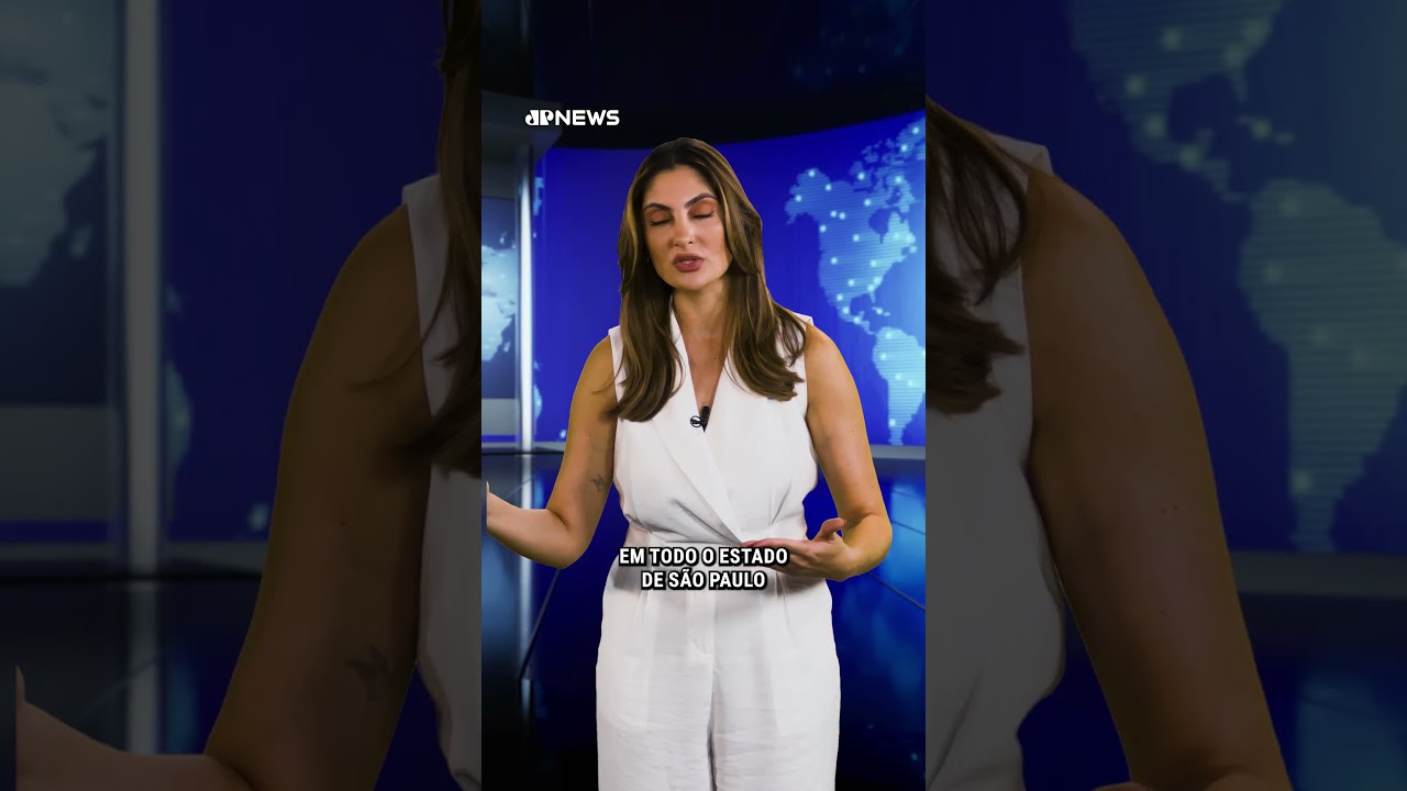 Alerta para chuvas fortes em São Paulo; veja na previsão do tempo ##shorts