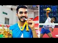 Amit gulia  amazing indian volleyball player  volleyball india