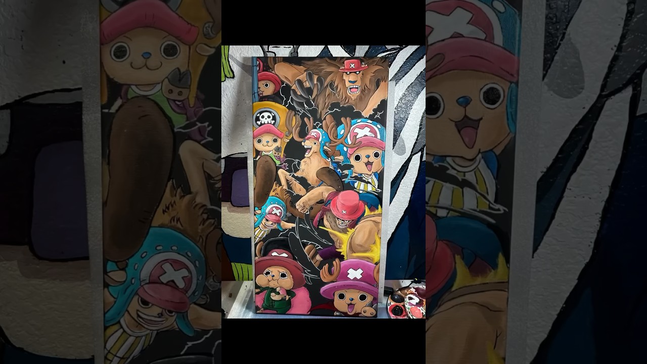 9 of 9 Choppers Painted 