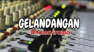GELANDANGAN (Rhoma irama) karaoke lirik tanpa vokal