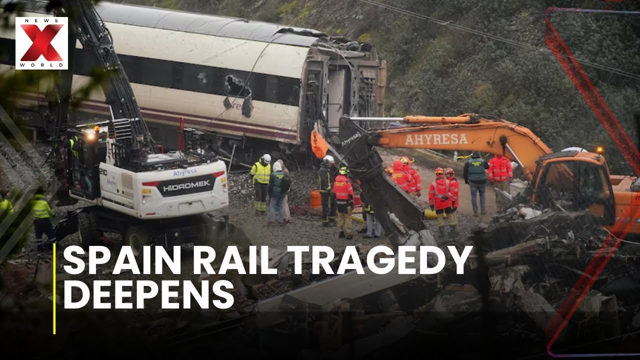 Spain Train Tragedy: Spain rail disaster death toll rises to 45+ | NewsX World