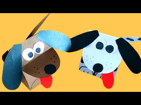 How To Make a Paper DOG Tutorial