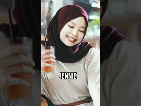 Blackpink members in  hijab .😘