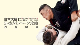 作品解説】白木大輔 脇差しハーフガードパス～足抜きとハーフ攻略