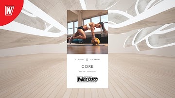 CORE с Ириной Смирновой | 28 октября 2020 | Онлайн-тренировки World Class