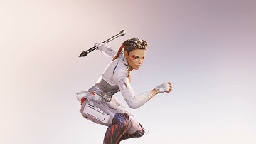 Loba Jumping To Judgment Banner Pose Animation (4K)