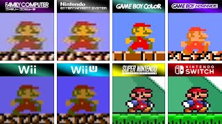 Super Mario Bros The Lost Levels (1986) Famicom vs NES vs GBC vs GBA vs Wii/Wii U vs SNES vs Switch
