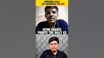 Shocking Daily Study Hours of JEE Aspirant who got IIT Bombay 😱| IIT Motivation🔥#shorts #jee #esaral