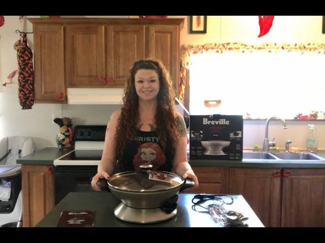 Breville Hot Wok Unboxing/Beef Lo Mein 