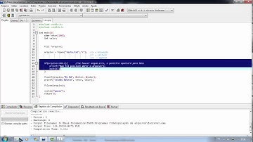 Aula de Manipulação de arquivos txt - Lingaguem de programação C