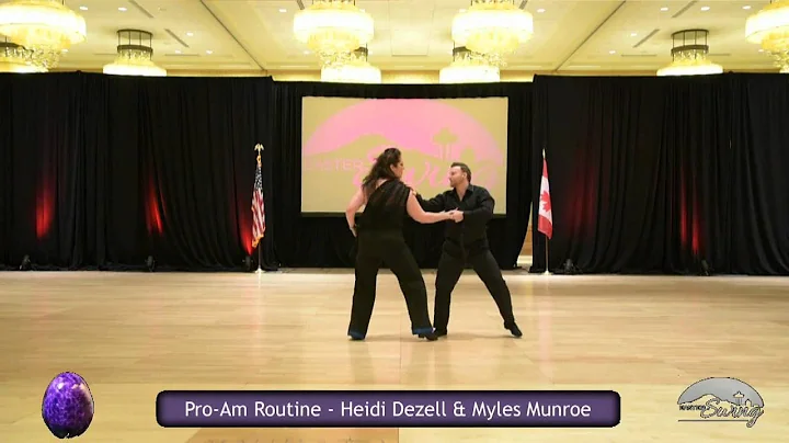 2016 Seattle Easter Swing Pro Am -  Myles & Heidi