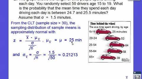 The Central Limit Theorem - Section 5.4 (Part 2)